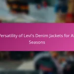 Versatility of Levi’s Denim Jackets for All Seasons